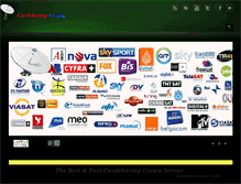 Tablet Screenshot of cardsharing-cccam.com